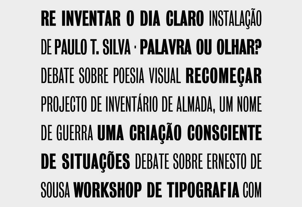 Projecto Chão and Paulo T. Silva evoke Ernesto de Sousa and Almada Negreiros