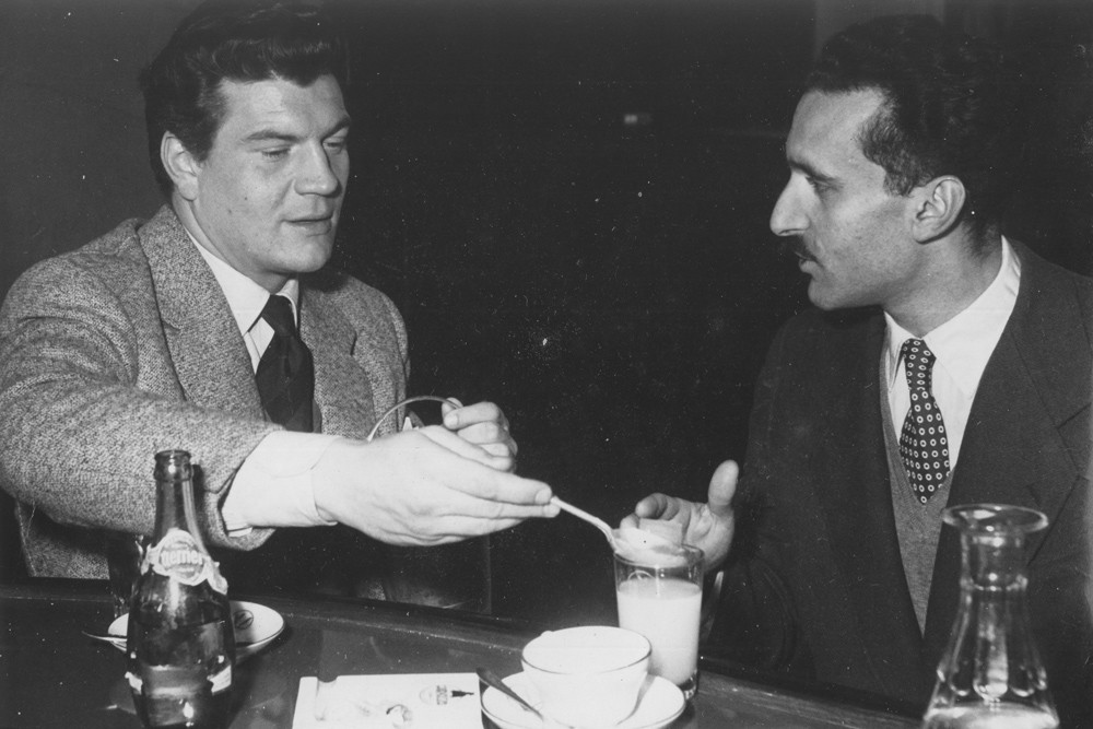  Ernesto de Sousa interviews Henri Vidal, 1952. 